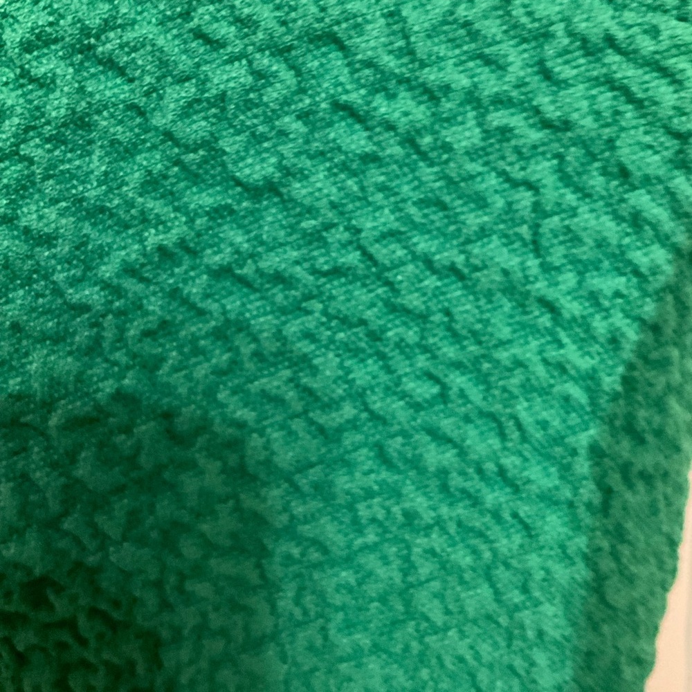 St Patrick Day Dress - Most Adorable Ever! Green and White Sheer Fabric, Size 4 - Picture 6 of 15